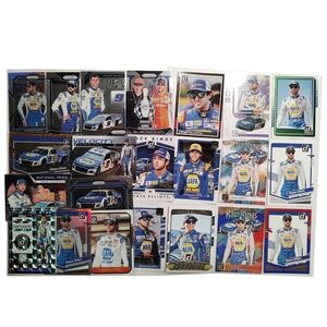 2017-25 Chase Elliott Racing 22 Card Collection NASCAR Prizm Optic Donruss Race